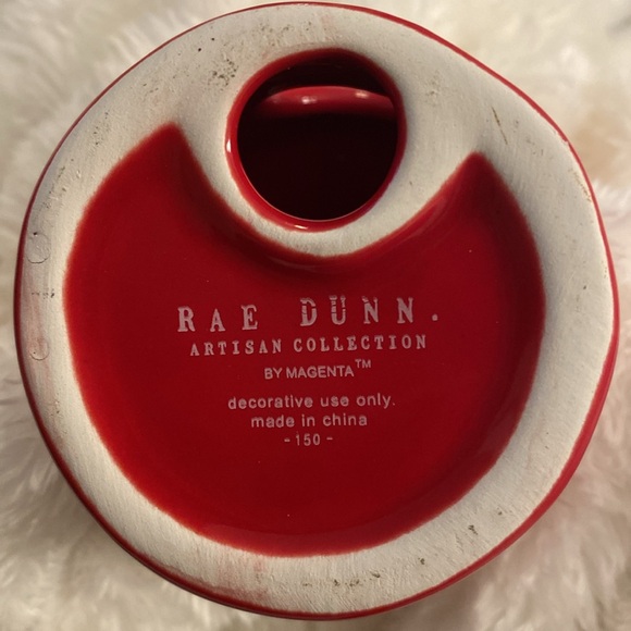 Rae Dunn Red Santa Mini Christmas Birdhouse - Picture 5 of 7